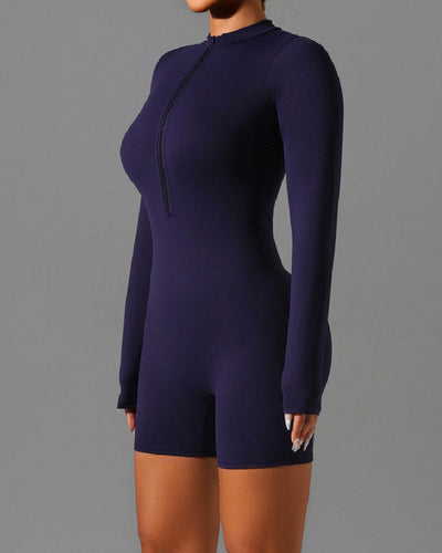 SCULVEX® Flex — Seamless Long Sleeve Sport Jumpsuit
