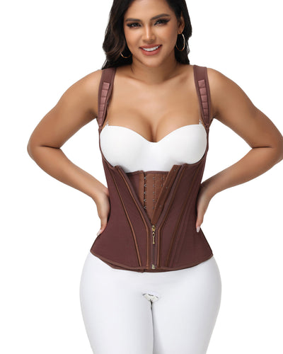 SCULVEX® Steel — Waist Trainer Corset Vest Steel Boned