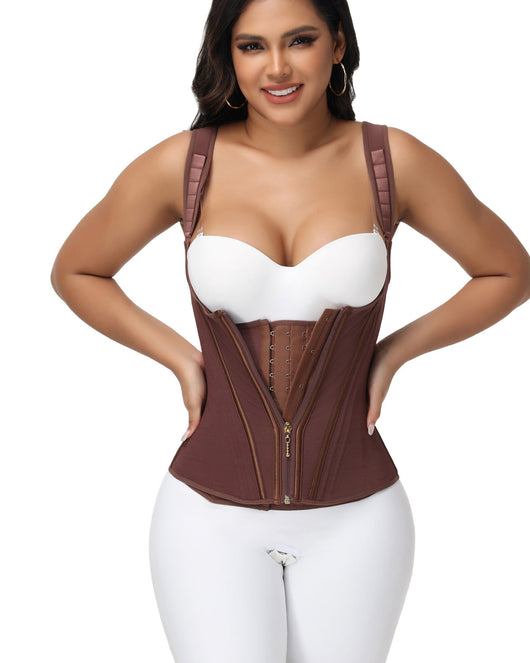 SCULVEX® Steel — Waist Trainer Corset Vest Steel Boned