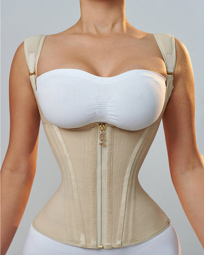 SCULVEX® Steel — Waist Trainer Corset Vest Steel Boned
