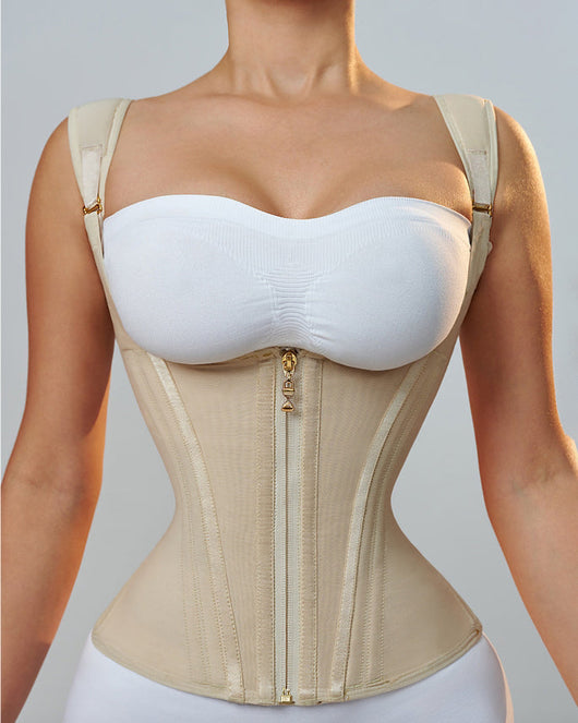 SCULVEX® Steel — Waist Trainer Corset Vest Steel Boned
