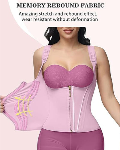 SCULVEX® Steel — Waist Trainer Corset Vest Steel Boned