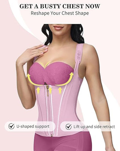 SCULVEX® Steel — Waist Trainer Corset Vest Steel Boned