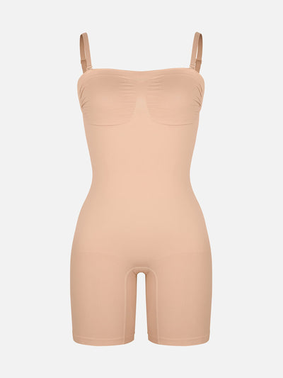 SCULVEX® Flex II — Seamless Strapless Bodysuit Removable Straps
