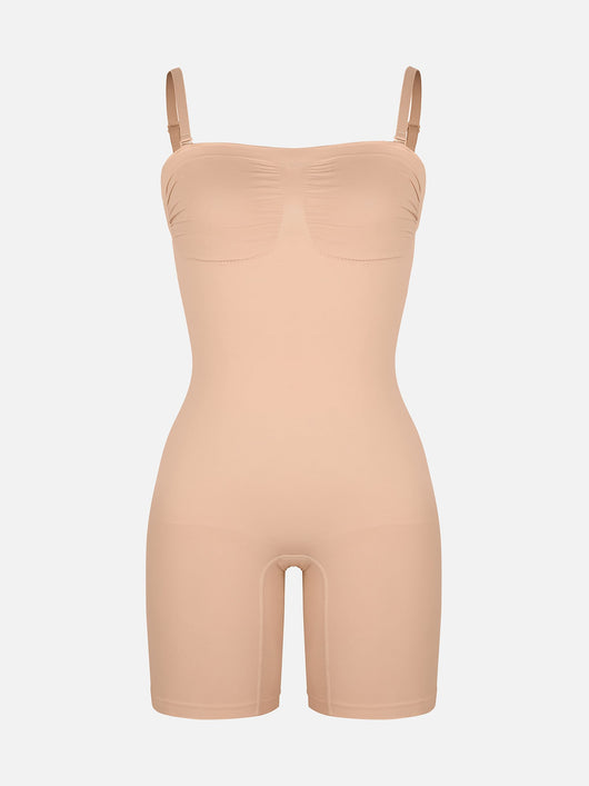 SCULVEX® Flex II — Seamless Strapless Bodysuit Removable Straps