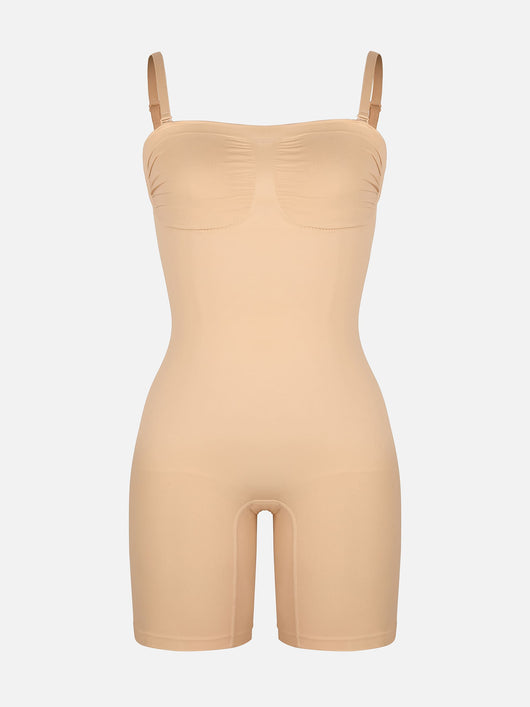 SCULVEX® Flex II — Seamless Strapless Bodysuit Removable Straps