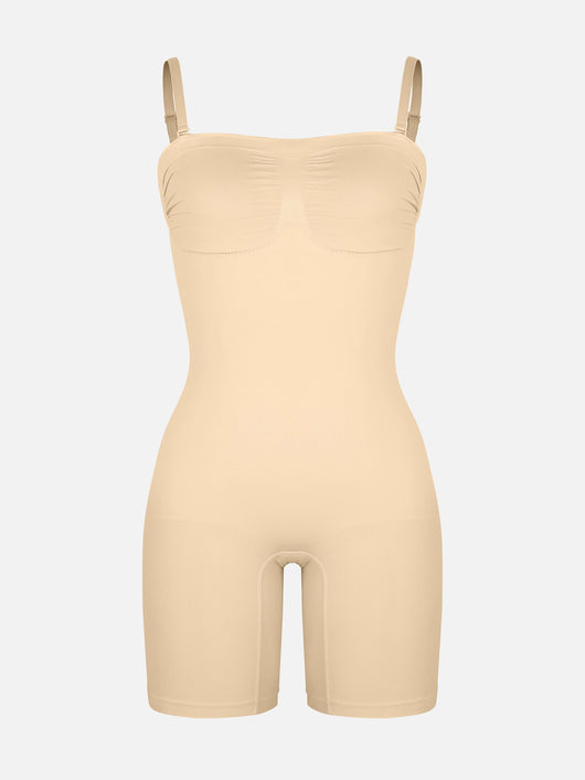 SCULVEX® Flex - Strapless Seamless Bodysuit Removable Straps