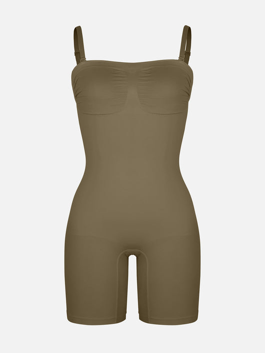 SCULVEX® Flex II — Seamless Strapless Bodysuit Removable Straps