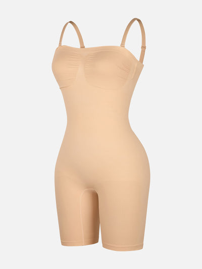 SCULVEX® Flex II — Seamless Strapless Bodysuit Removable Straps