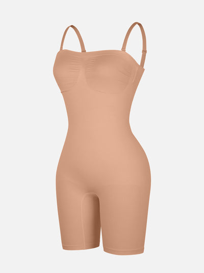 SCULVEX® Flex II — Seamless Strapless Bodysuit Removable Straps