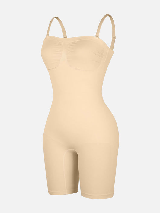 SCULVEX® Flex - Strapless Seamless Bodysuit Removable Straps