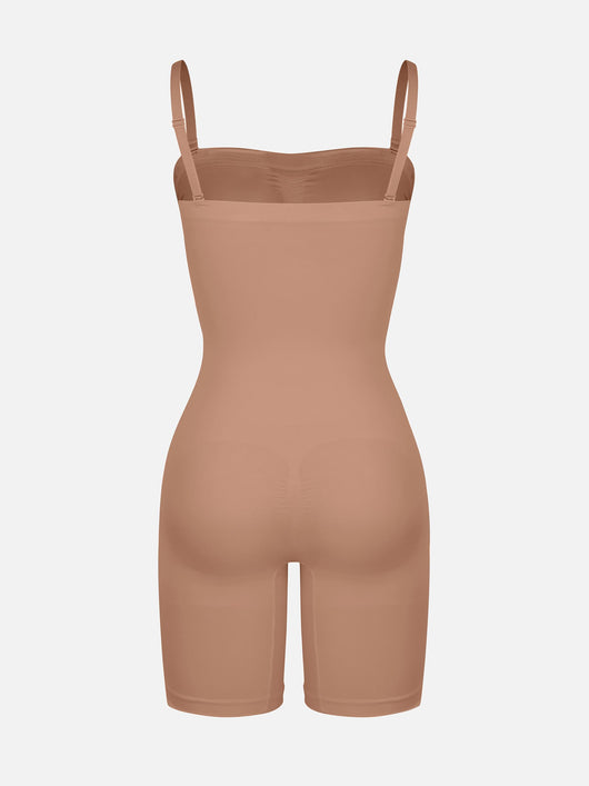 SCULVEX® Flex II — Seamless Strapless Bodysuit Removable Straps