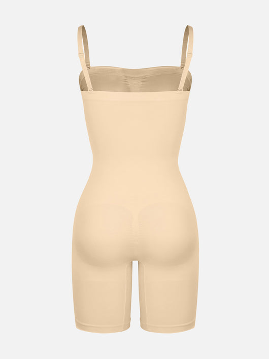 SCULVEX® Flex II — Seamless Strapless Bodysuit Removable Straps