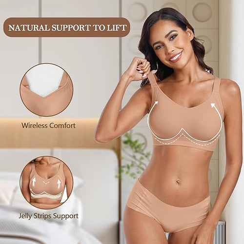 SCULVEX® Bare — Full Coverage Push Up Wireless Bra