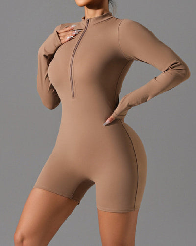 SCULVEX® Flex — Seamless Long Sleeve Sport Jumpsuit