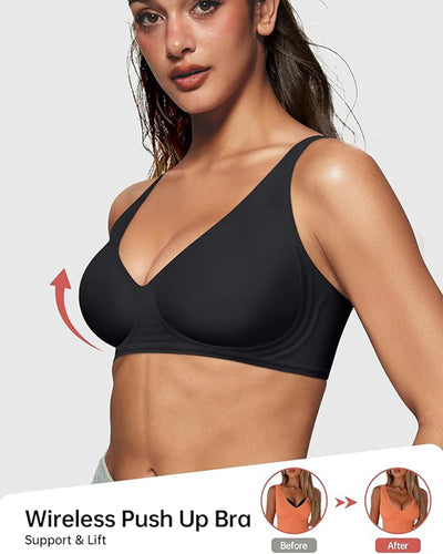 SCULVEX® Lift — V-Neck Wireless Comfort Bra