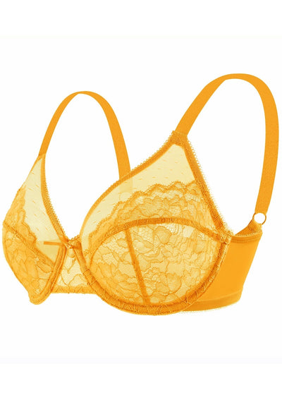 (Cardi B recommends)Enchante Unlined Lace Underwire Bra
