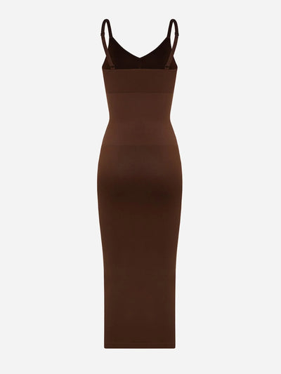 SCULVEX® Veil — Seamless Midi Body Shaper Dress