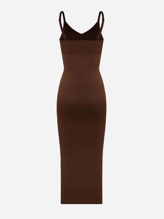 SCULVEX® Veil — Seamless Midi Body Shaper Dress