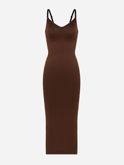 SCULVEX® Veil — Seamless Midi Body Shaper Dress