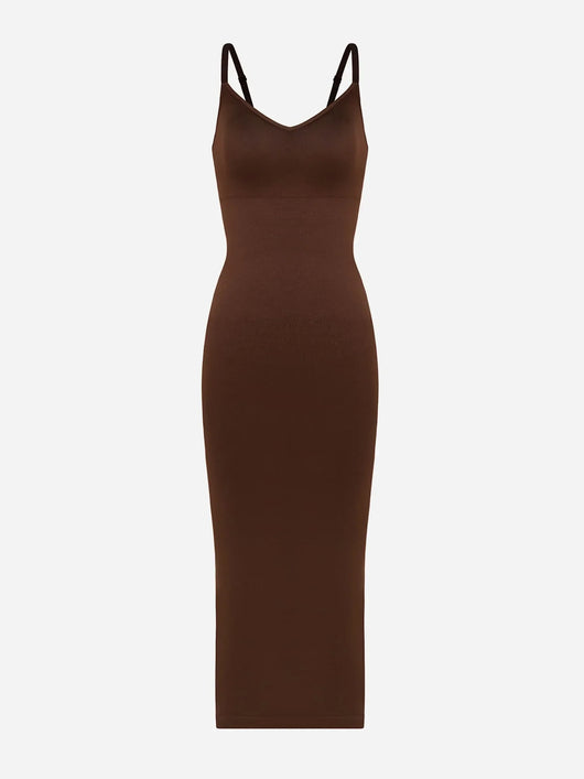 SCULVEX® Veil — Seamless Midi Body Shaper Dress
