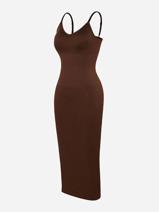 SCULVEX® Veil — Seamless Midi Body Shaper Dress