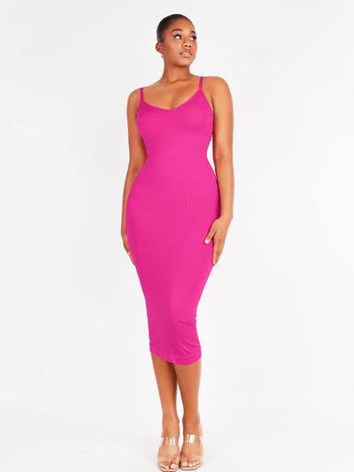 SCULVEX® Veil — Seamless Midi Body Shaper Dress