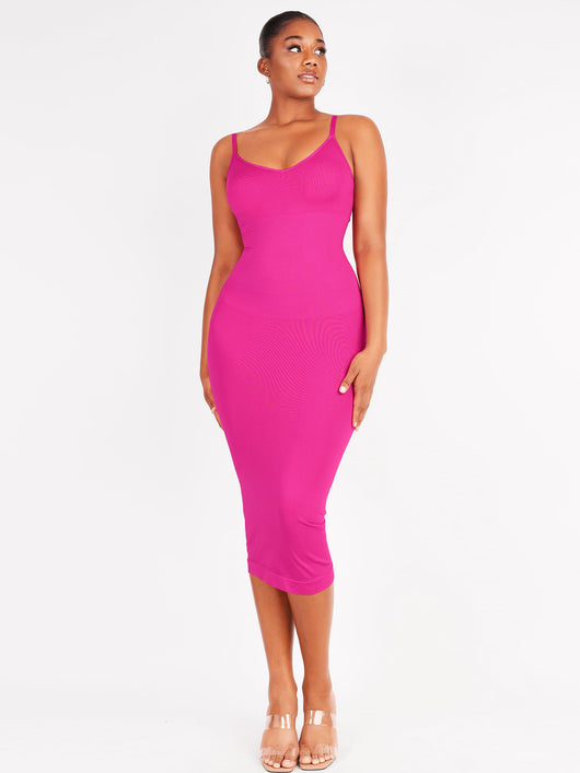 SCULVEX® Veil — Seamless Midi Body Shaper Dress