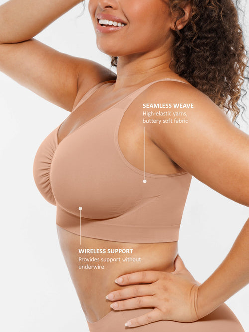SCULVEX® Cloud — Seamless Wireless Full Coverage Bra