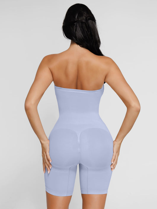 SCULVEX® Flex II — Seamless Strapless Bodysuit Removable Straps