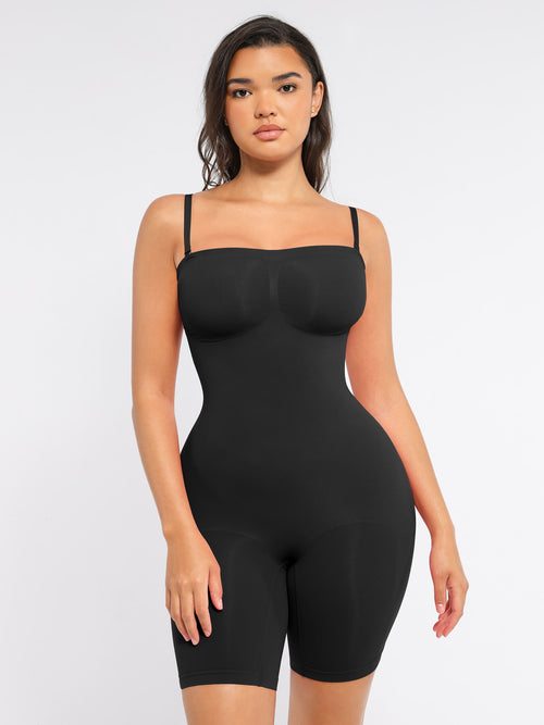 SCULVEX® Flex - Strapless Seamless Bodysuit Removable Straps