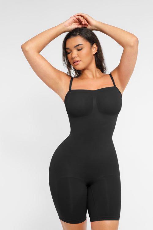 SCULVEX® Flex - Strapless Seamless Bodysuit Removable Straps