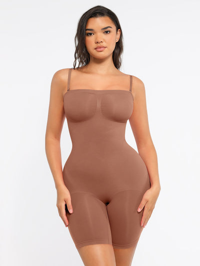 SCULVEX® Flex - Strapless Seamless Bodysuit Removable Straps