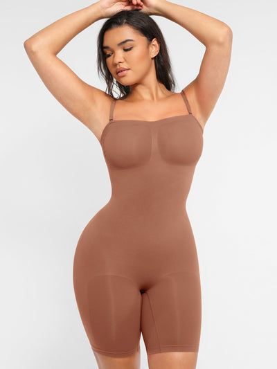 SCULVEX® Flex - Strapless Seamless Bodysuit Removable Straps