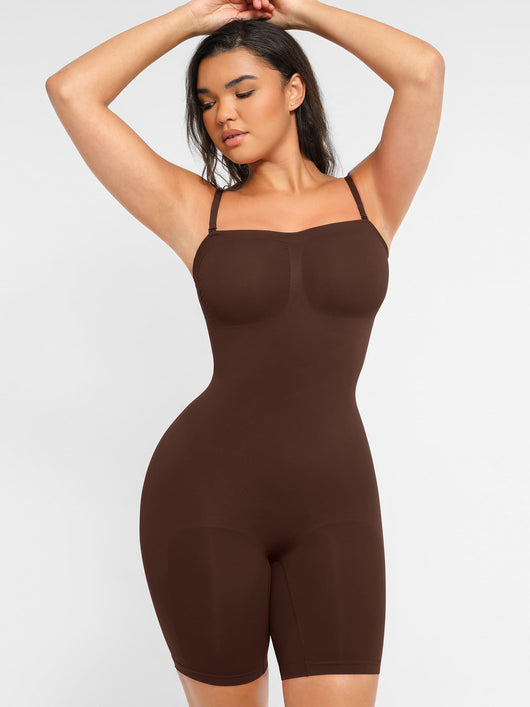 SCULVEX® Flex - Strapless Seamless Bodysuit Removable Straps