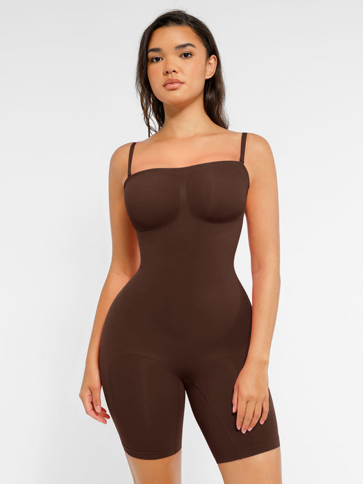 SCULVEX® Flex - Strapless Seamless Bodysuit Removable Straps