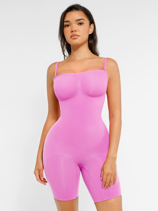SCULVEX® Flex - Strapless Seamless Bodysuit Removable Straps