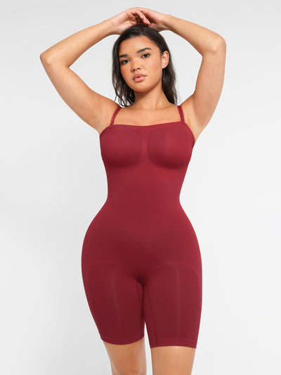 SCULVEX® Flex - Strapless Seamless Bodysuit Removable Straps