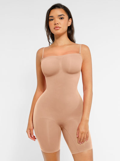 SCULVEX® Flex - Strapless Seamless Bodysuit Removable Straps