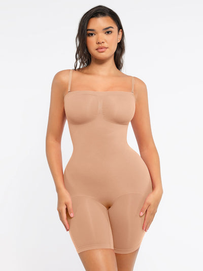 SCULVEX® Flex - Strapless Seamless Bodysuit Removable Straps
