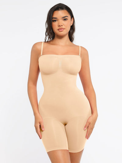 SCULVEX® Flex - Strapless Seamless Bodysuit Removable Straps