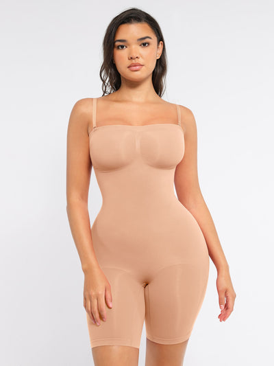 SCULVEX® Flex - Strapless Seamless Bodysuit Removable Straps