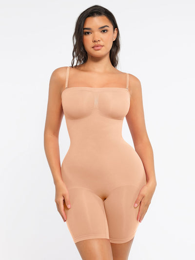 SCULVEX® Flex - Strapless Seamless Bodysuit Removable Straps