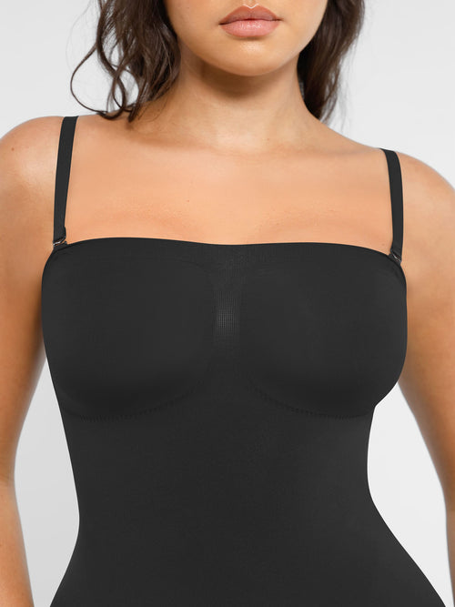 SCULVEX® Flex - Strapless Seamless Bodysuit Removable Straps