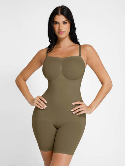 SCULVEX® Flex II — Seamless Strapless Bodysuit Removable Straps