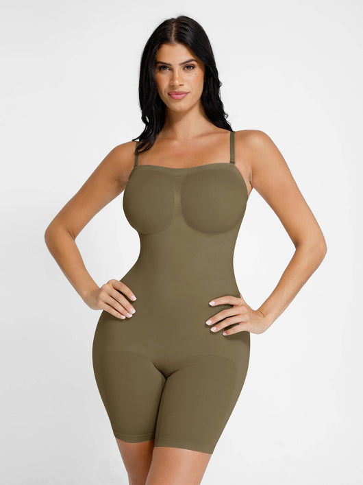 SCULVEX® Flex II — Seamless Strapless Bodysuit Removable Straps