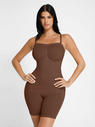 SCULVEX® Flex II — Seamless Strapless Bodysuit Removable Straps