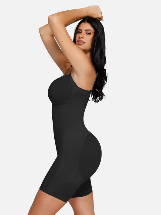 SCULVEX® Flex II — Seamless Strapless Bodysuit Removable Straps