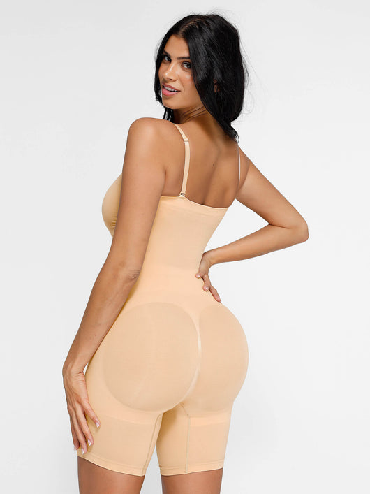 SCULVEX® Flex II — Seamless Strapless Bodysuit Removable Straps