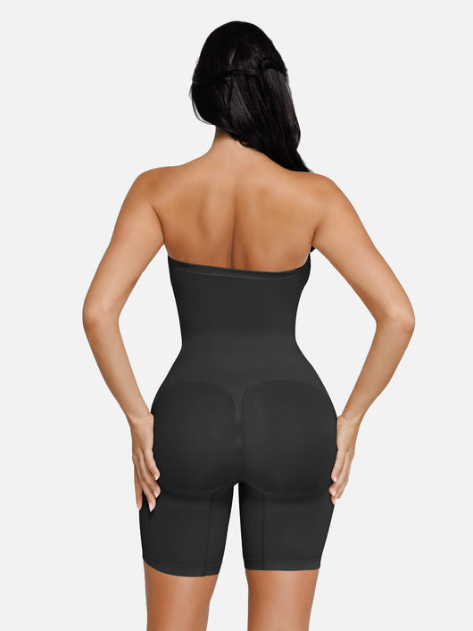 SCULVEX® Flex II — Seamless Strapless Bodysuit Removable Straps